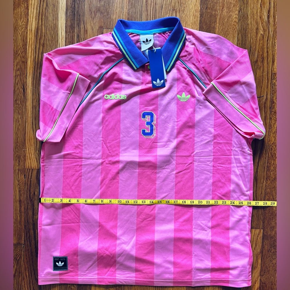 Adidas Originals Jacquard Jersey Lucid Pink KD2255 - Picture 4 of 6